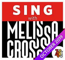 Load image into Gallery viewer, SING with Melissa Cross (Pre-Recorded, Online Class &amp; Workshop)